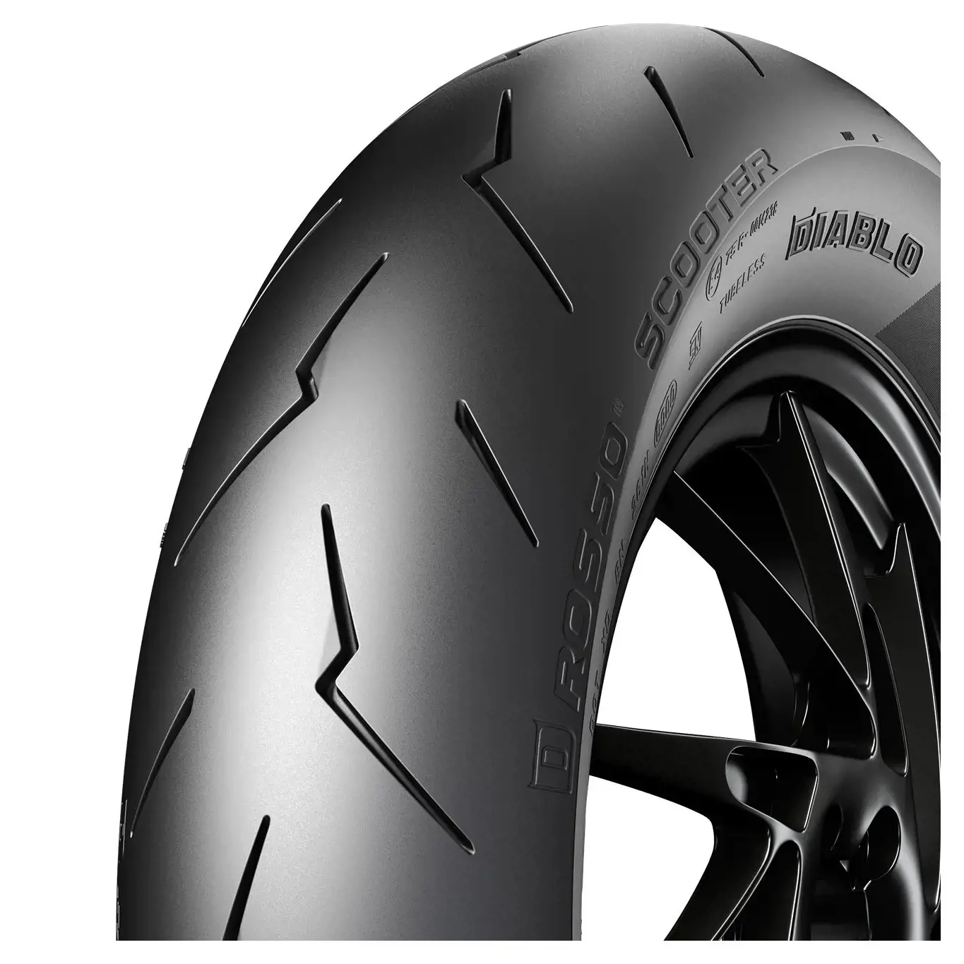 Pirelli Diablo Rosso Scooter SC Front 100/90 -12 64P – Bild 2