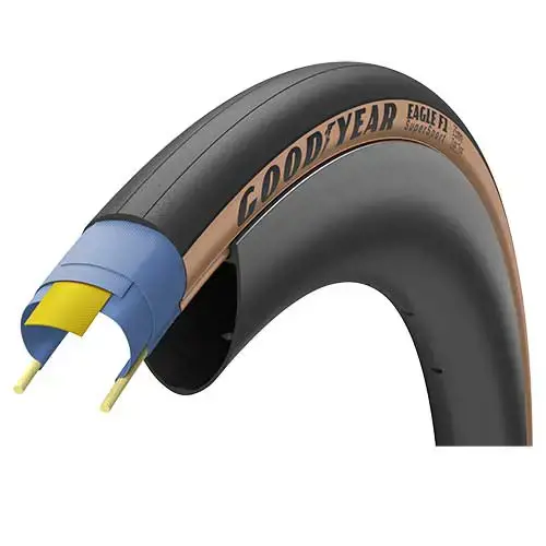 28-622 Eagle F1 SuperSport R 28x1.10 Faltreifen 700x28C R:Shield Dynamic:GSR Schwarz/Braun – Bild 4