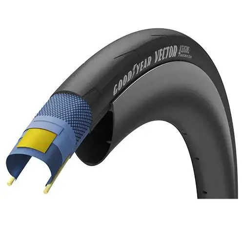 30-622 Vector 4Seasons 28x1.20 Drahtreifen 700x30C R:Shield & R:Armor Dynamic:Silica4 Schwarz – Bild 4